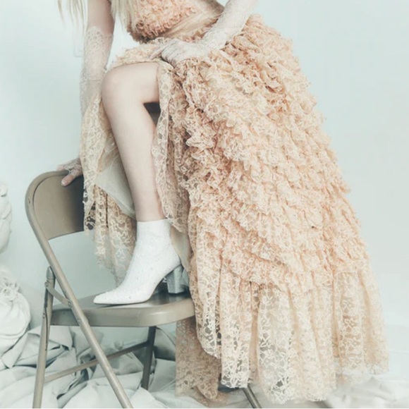 CADY IVORY WHITE BOOTS - Picture 7 of 12